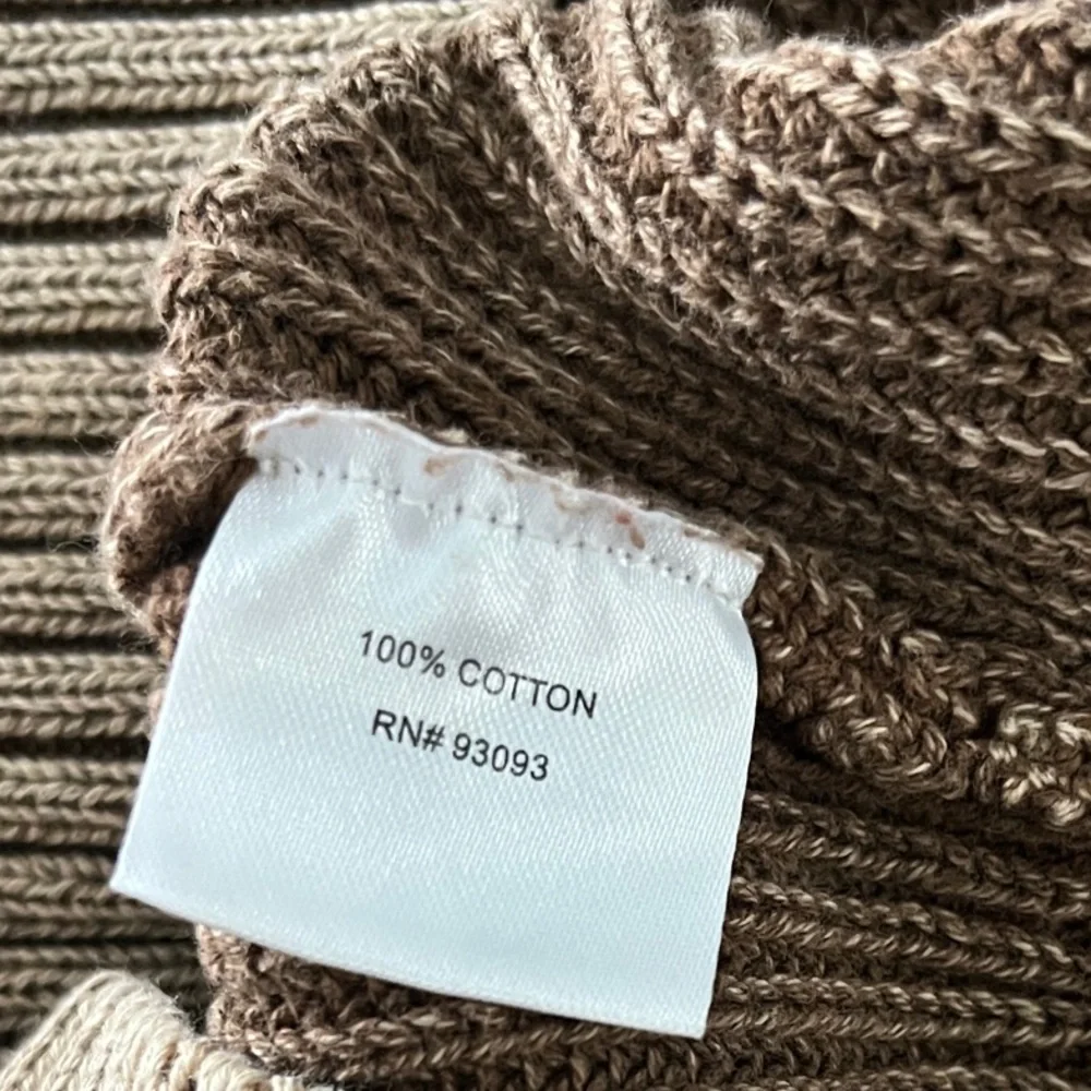 Tyler Boe Men’s 100%‎ Cotton Tan Crewneck Sweater Size XL